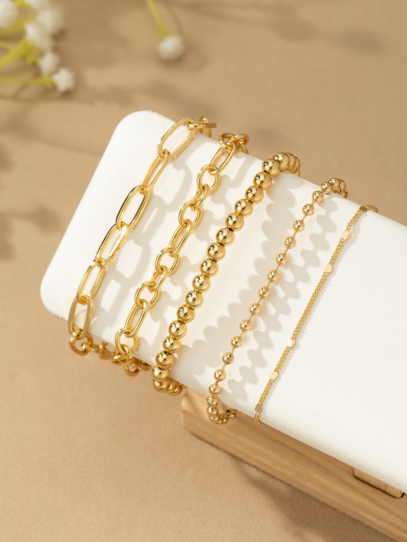 Mixed Chain Bracelet Set