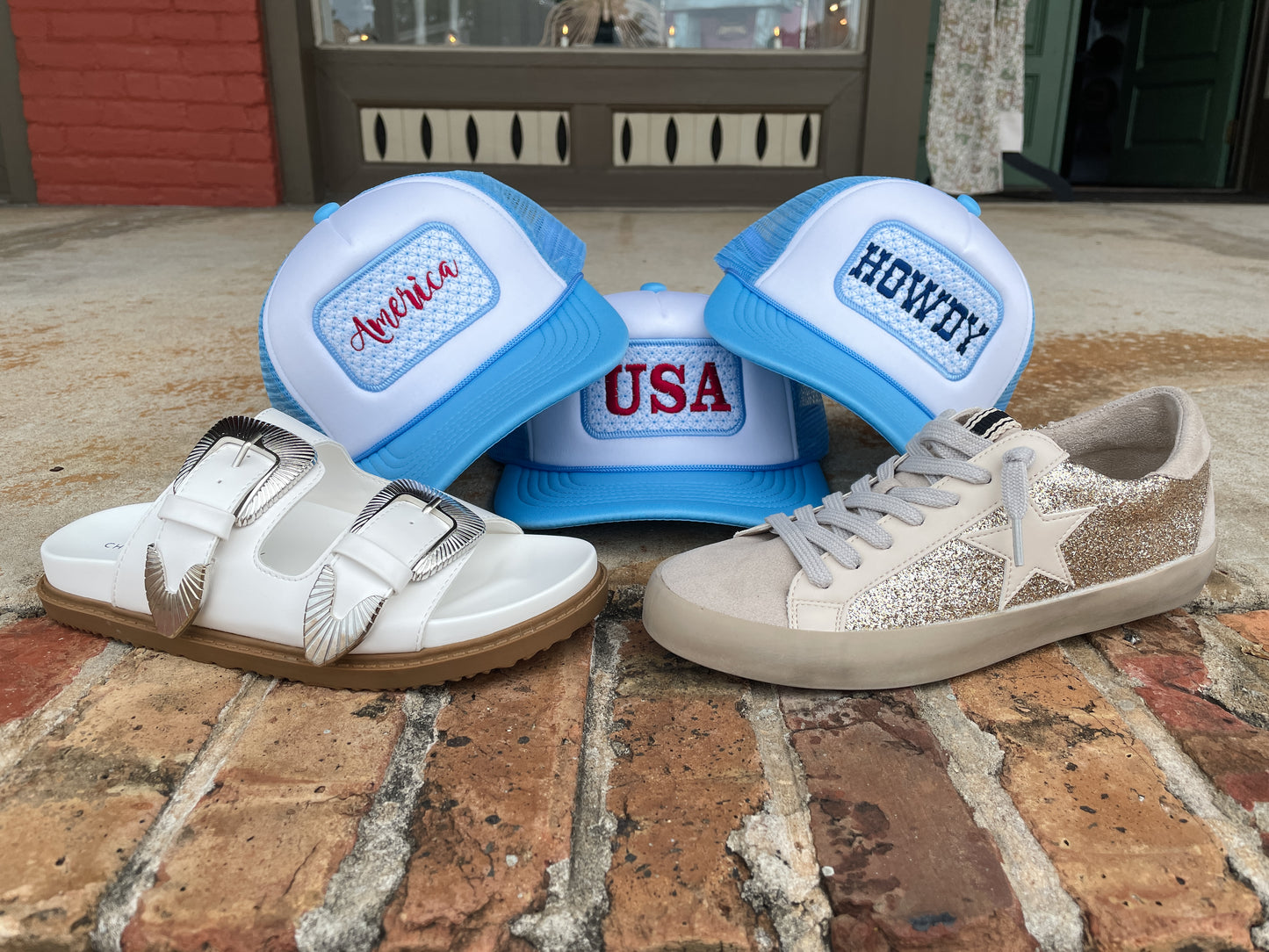 USA Patch Foam Trucker Hat