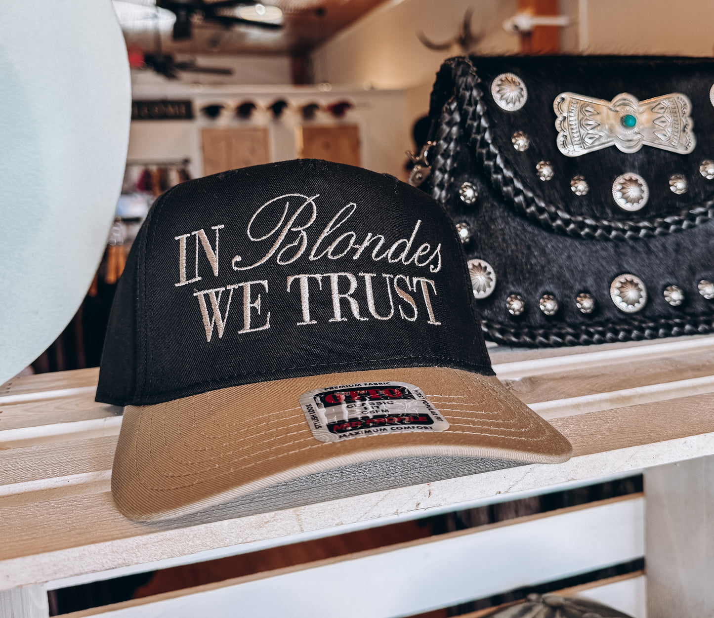 In Blondes We Trust Hat
