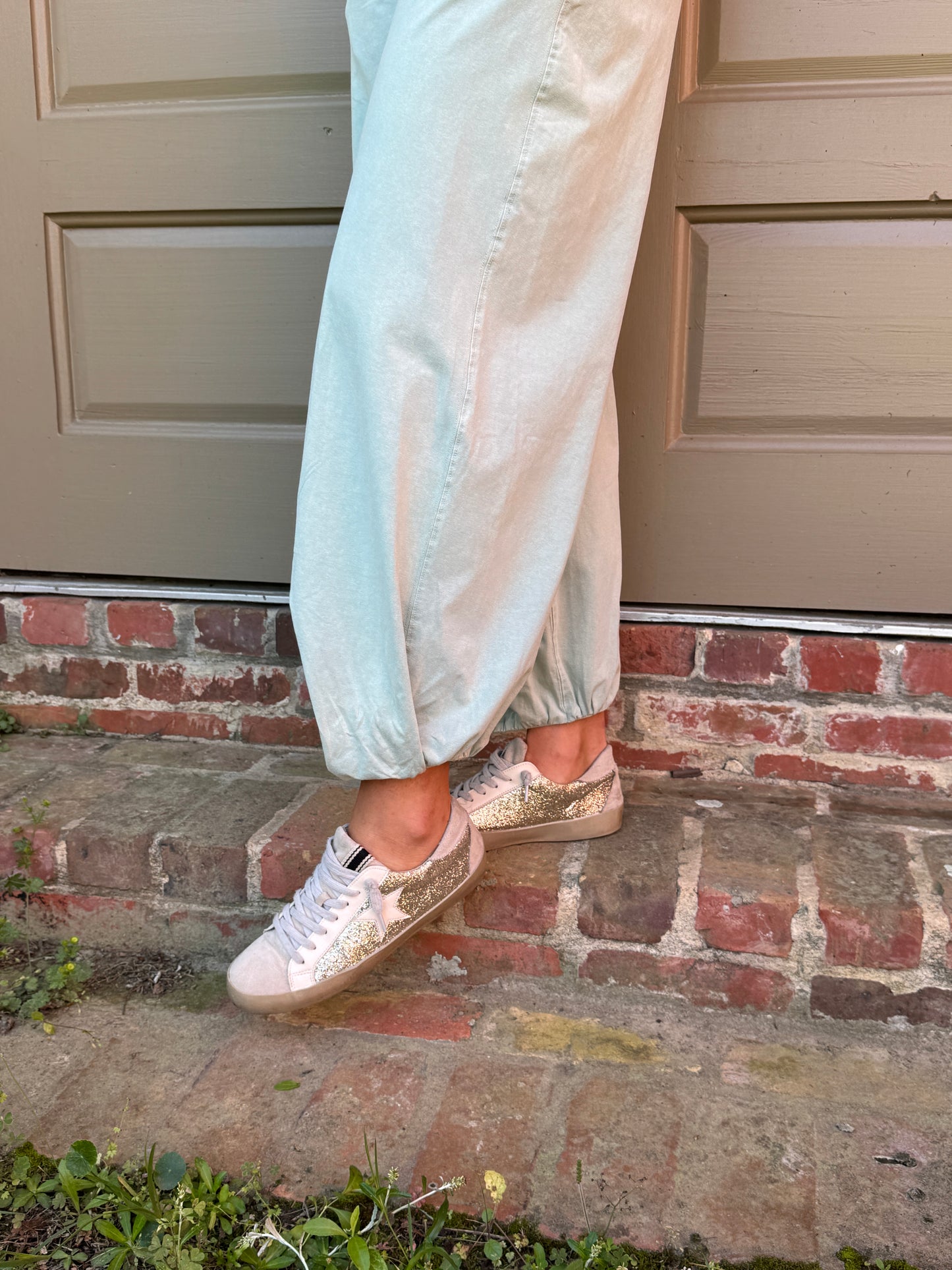 Topaz Green Washed Lounge Pant