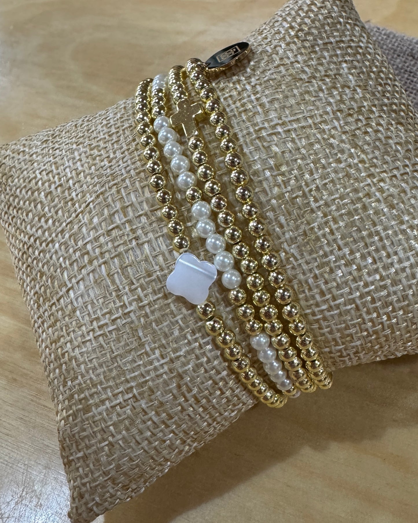 Clover Clover White Bracelet
