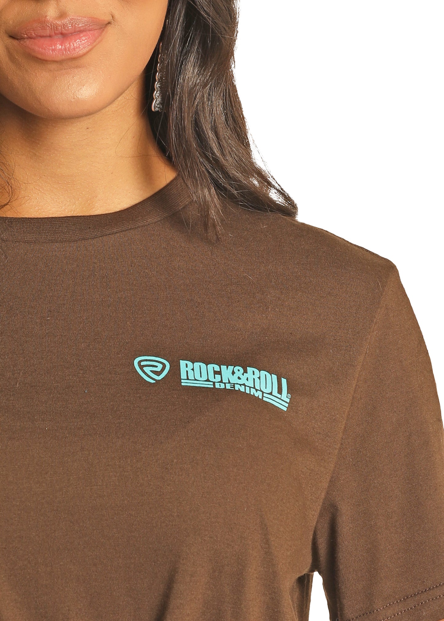 Brown & Teal R&R Graphic Tshirt