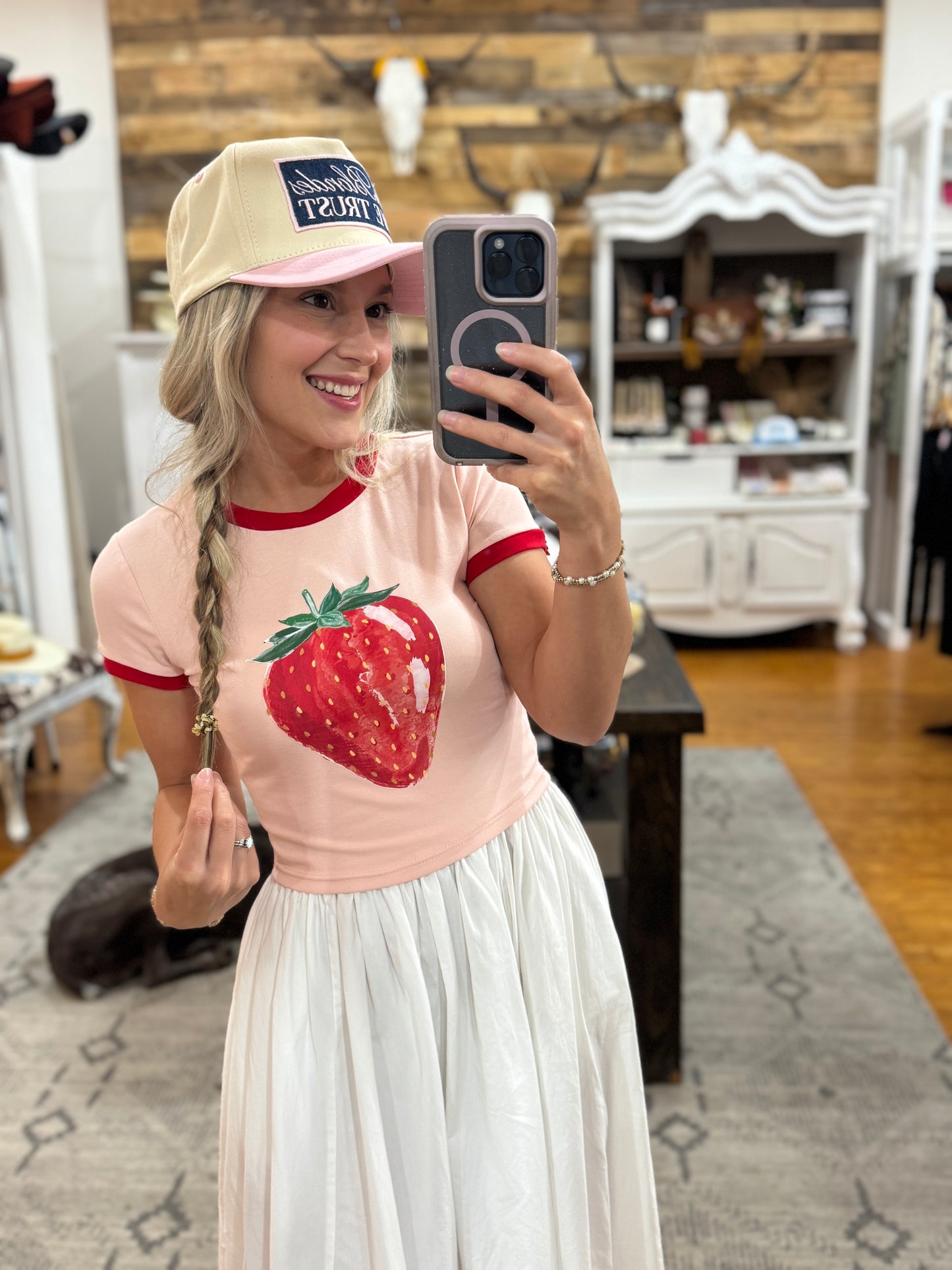 Blushing Berry Tee