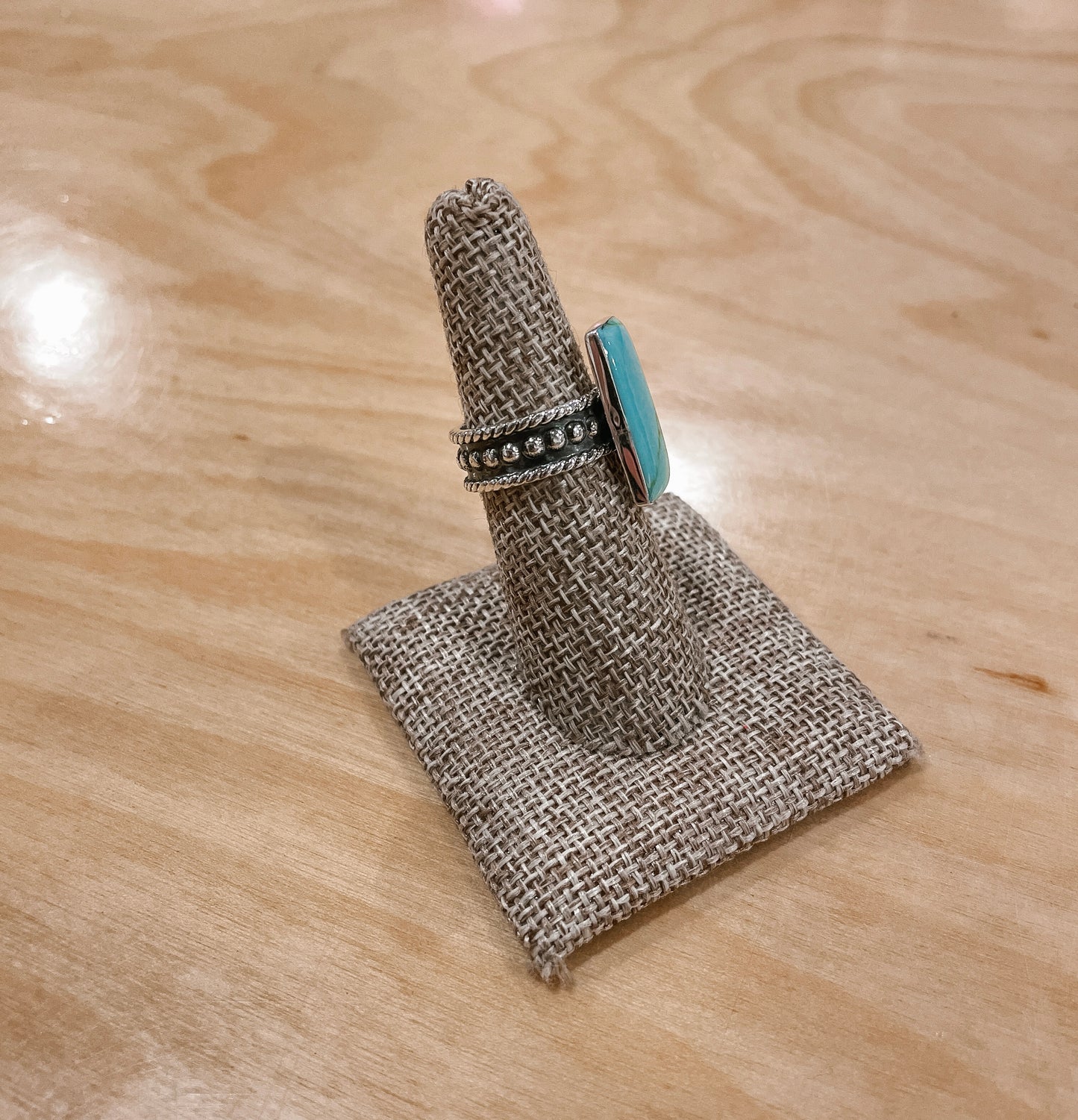 Anillo Barra Turquesa