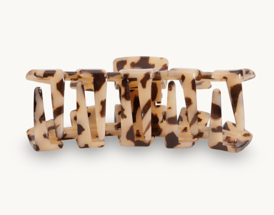 Teleties Blonde Tortoise Claw Clip Large
