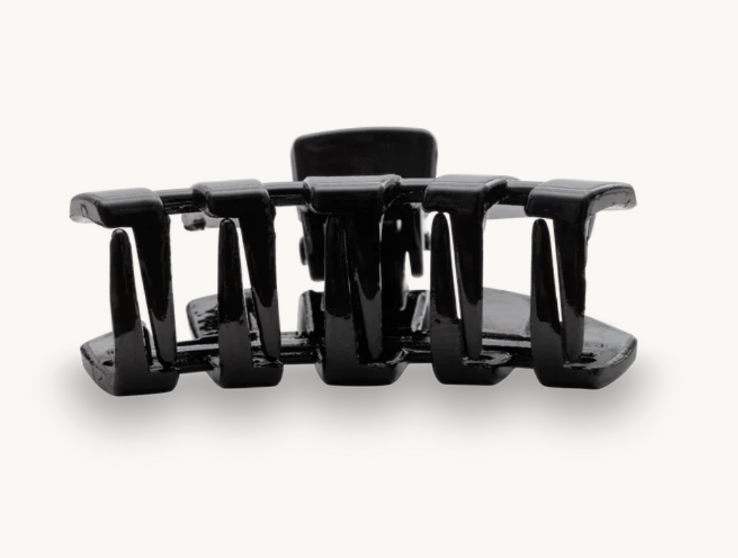 Teleties Classic Jet Black Tiny Pinza para el cabello