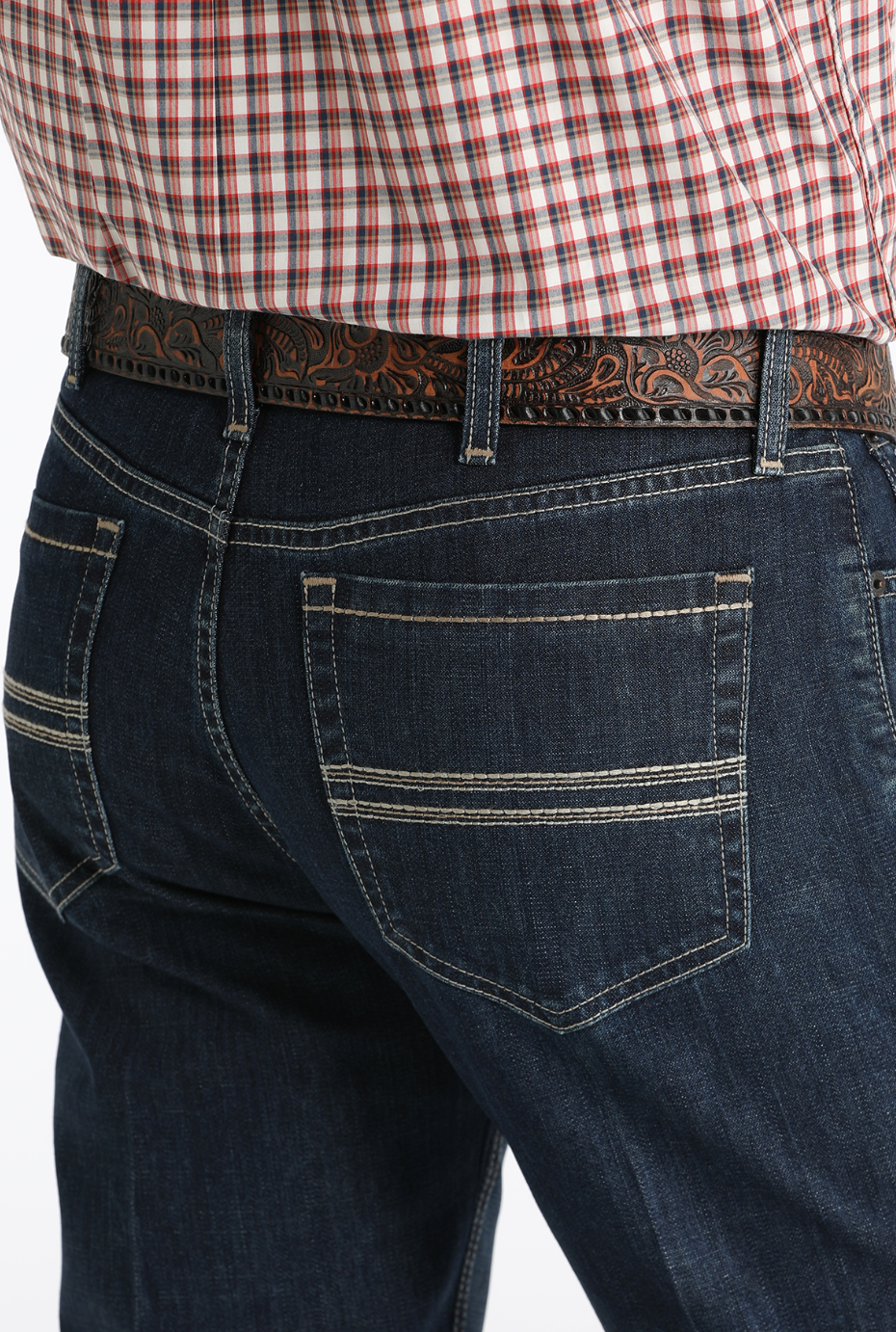 Dark Stone Silver Label Cinch
