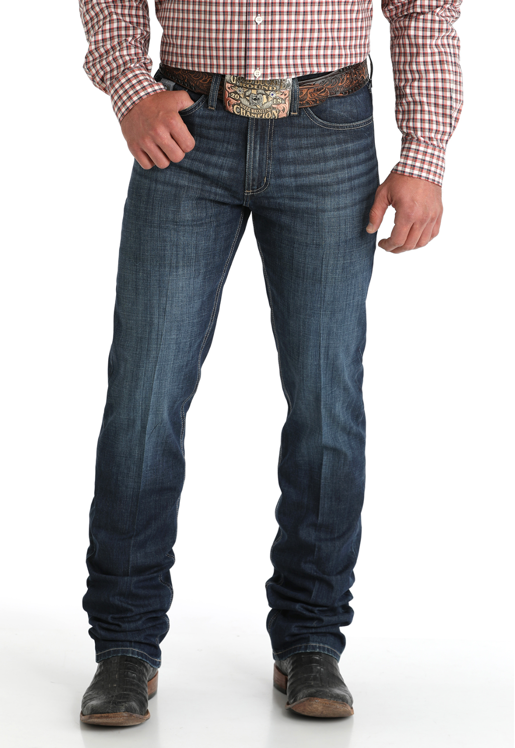 Dark Stone Silver Label Cinch
