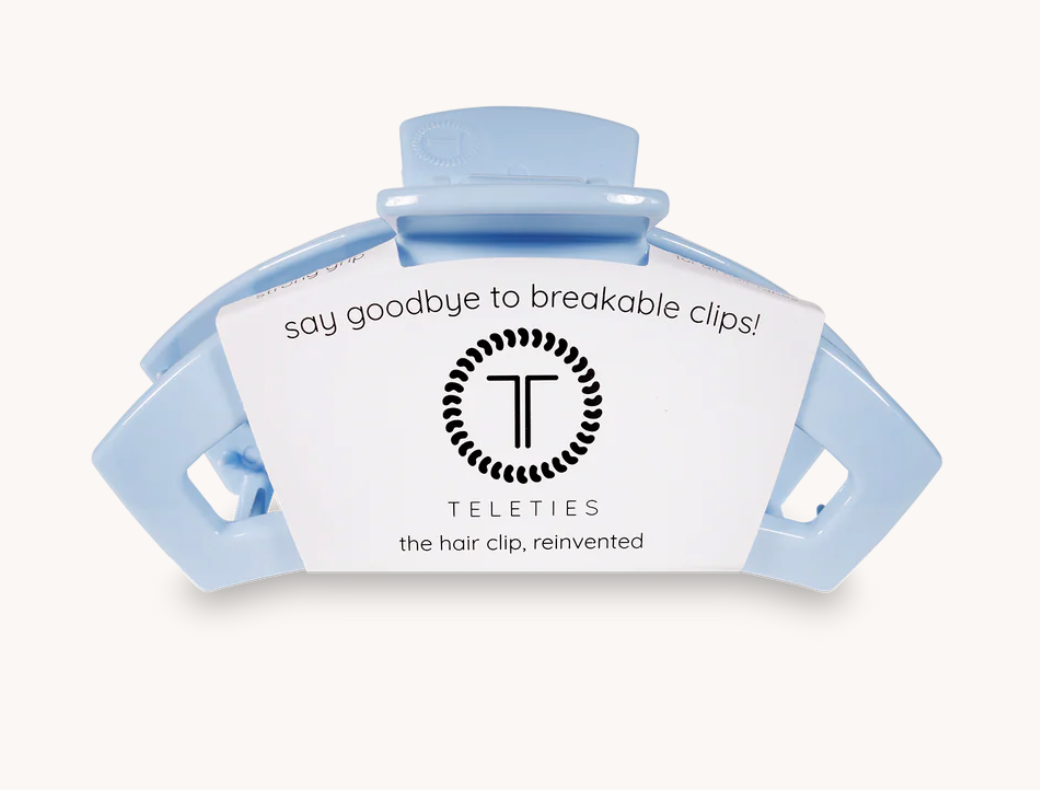 Teleties Open Clear Skies Tiny Claw Clip