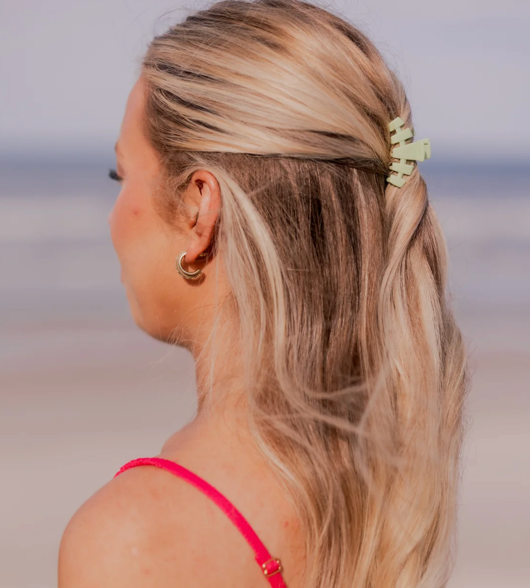 Teleties Classic Aloe, There! Tiny Claw Clip