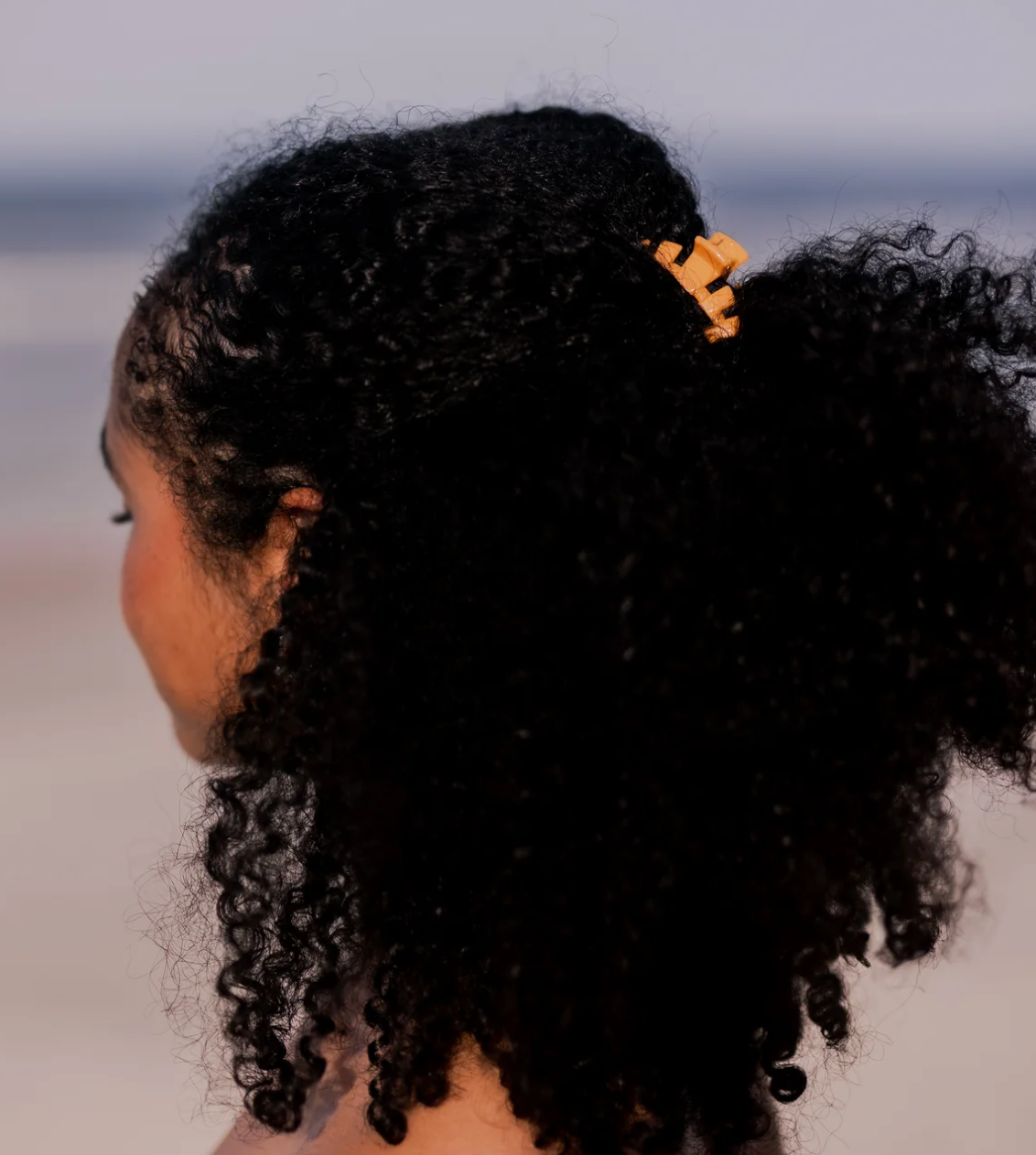 Teleties Classic Mango Tiny Claw Clip