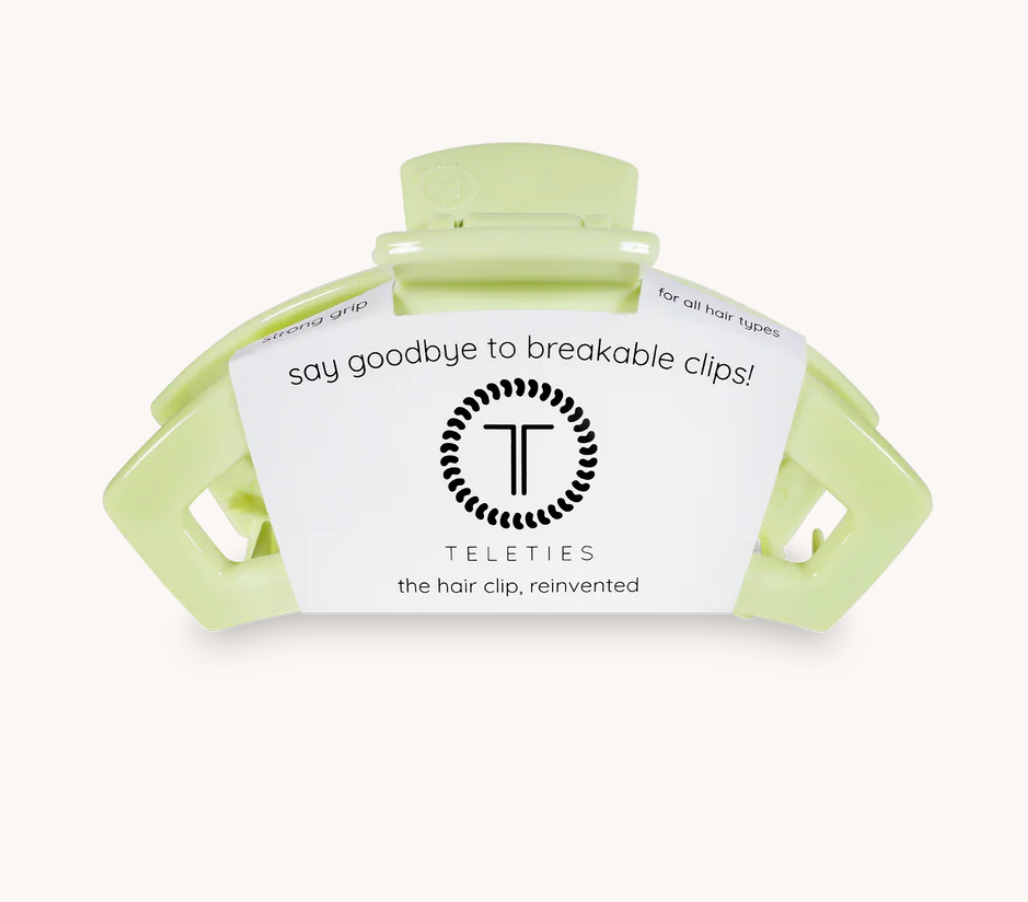 Teleties Open Aloe, There Tiny Claw Clip