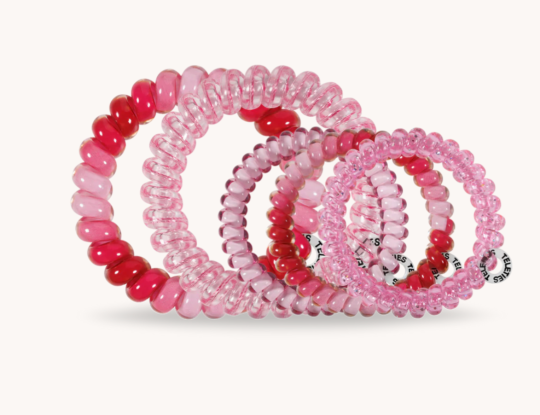 Teleties Blushing Mixed Hair Ties