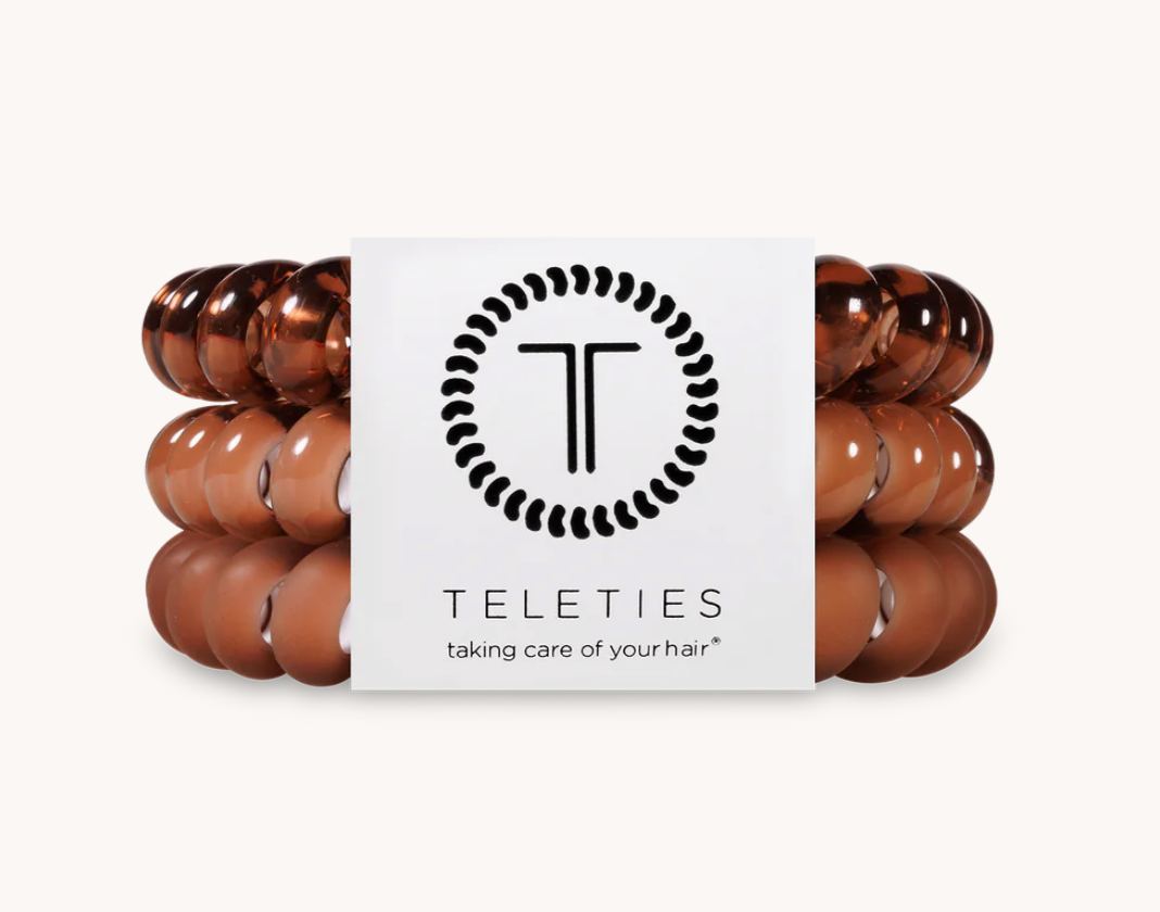 Teleties Mocha Mousse Small Hair Ties