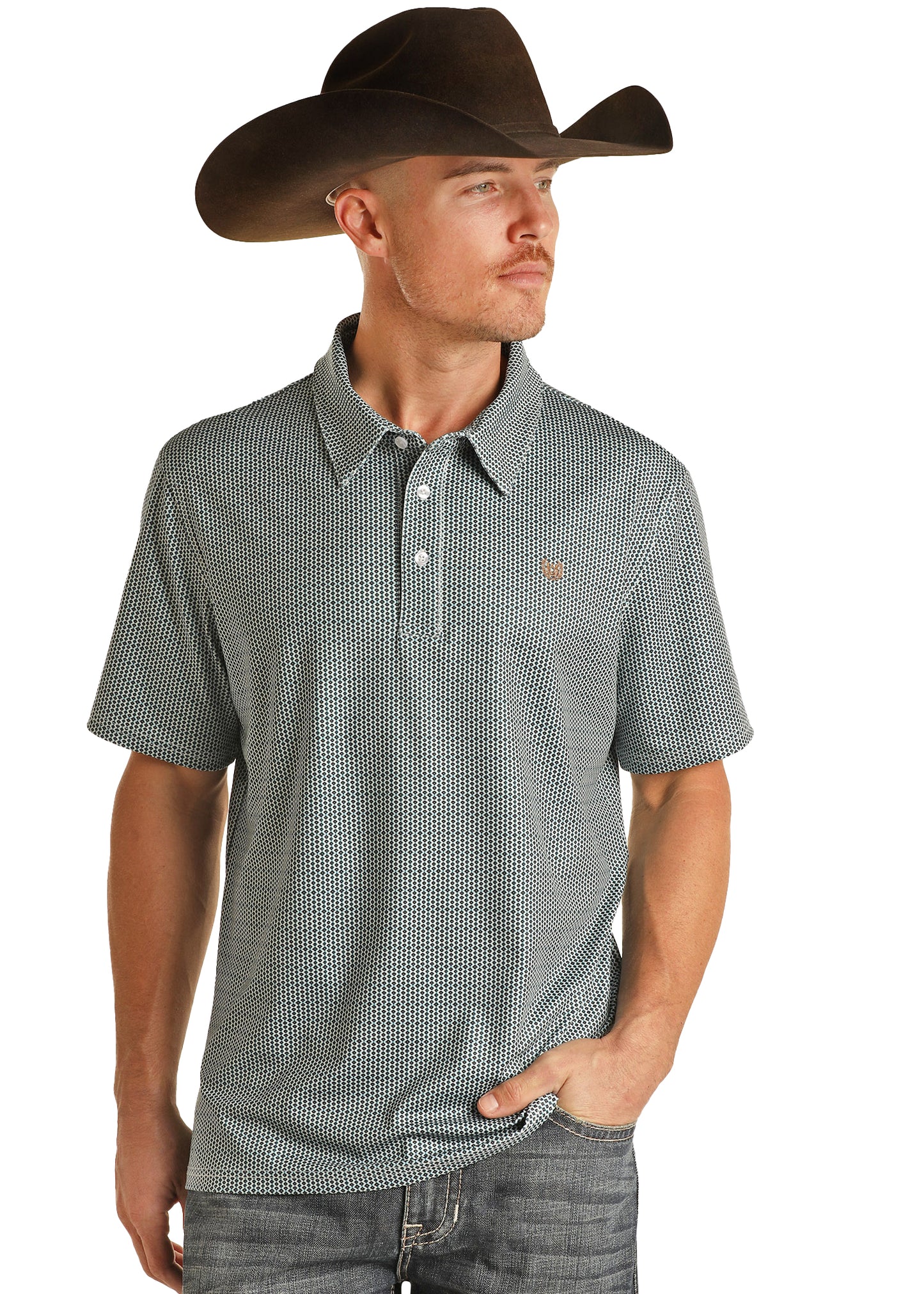 Panhandle Blue Diamond Polo