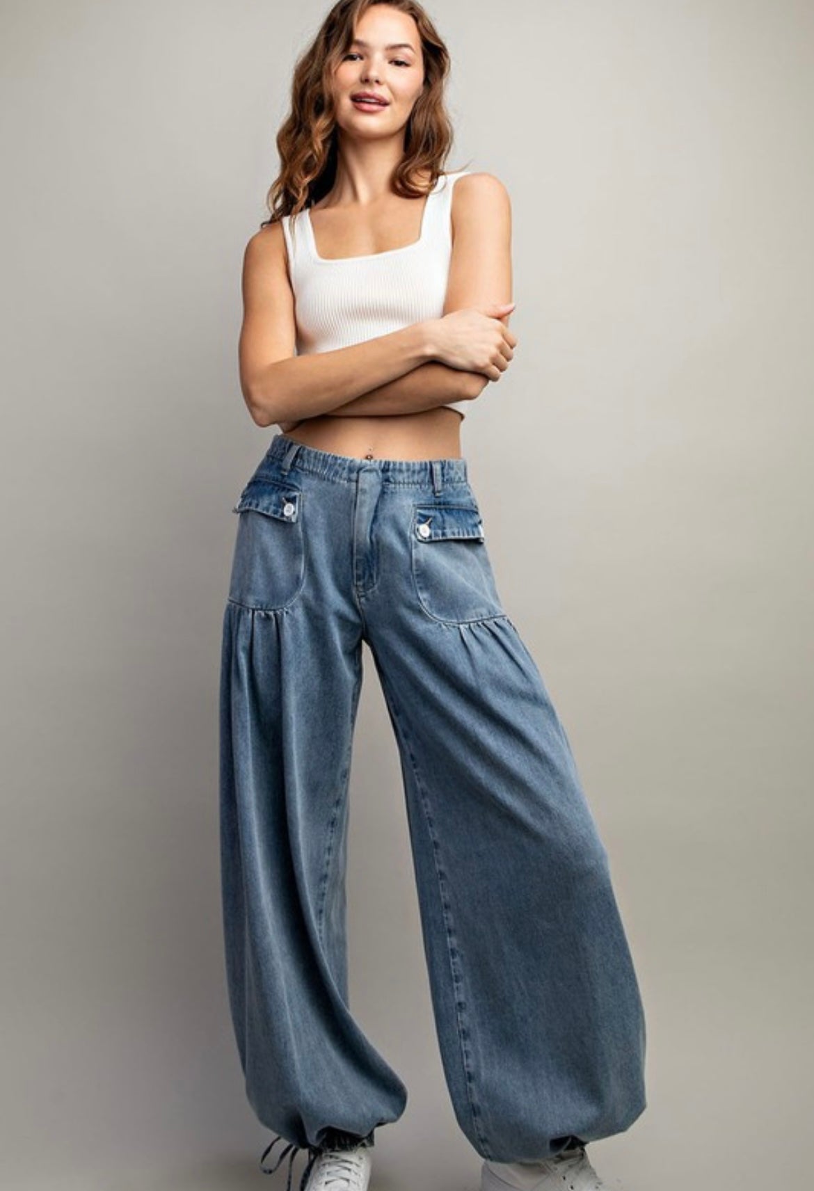 Della Wide Leg Denim