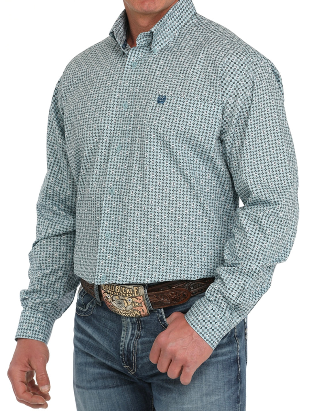 Cinch Dusty Blue Classic Fit