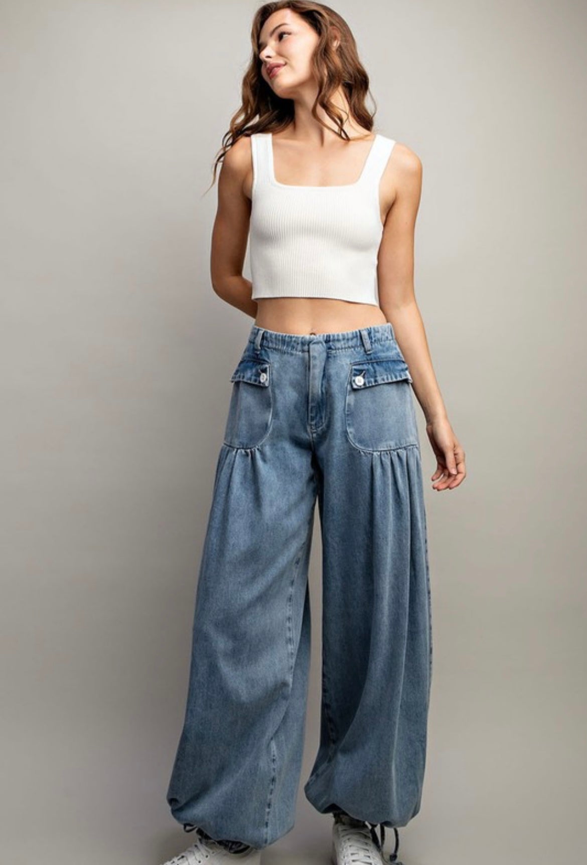 Della Wide Leg Denim