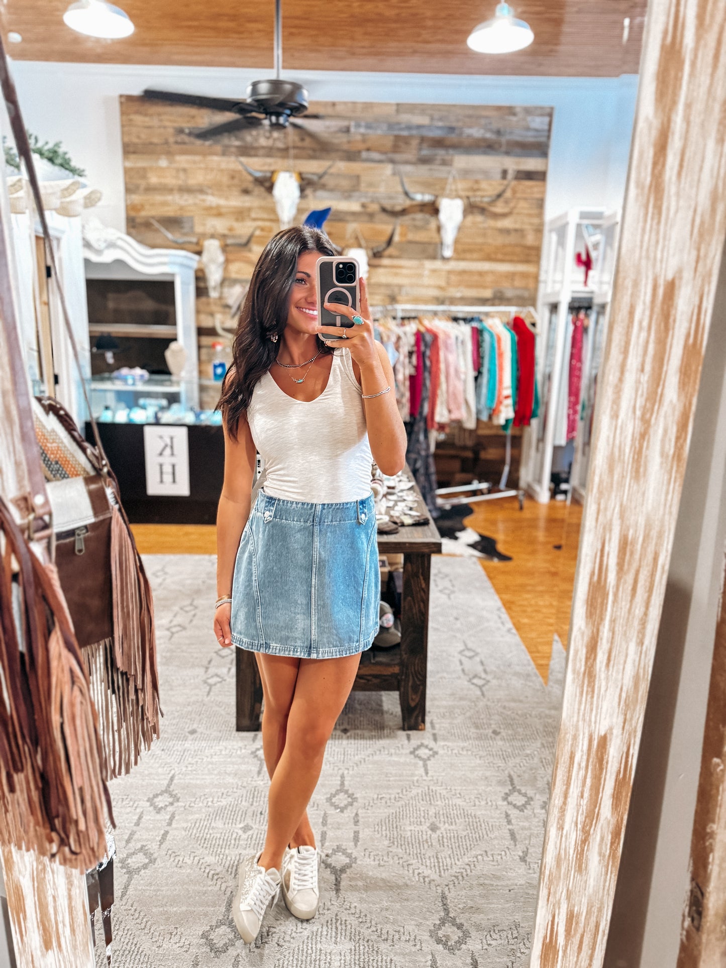 Miranda Denim Skirt