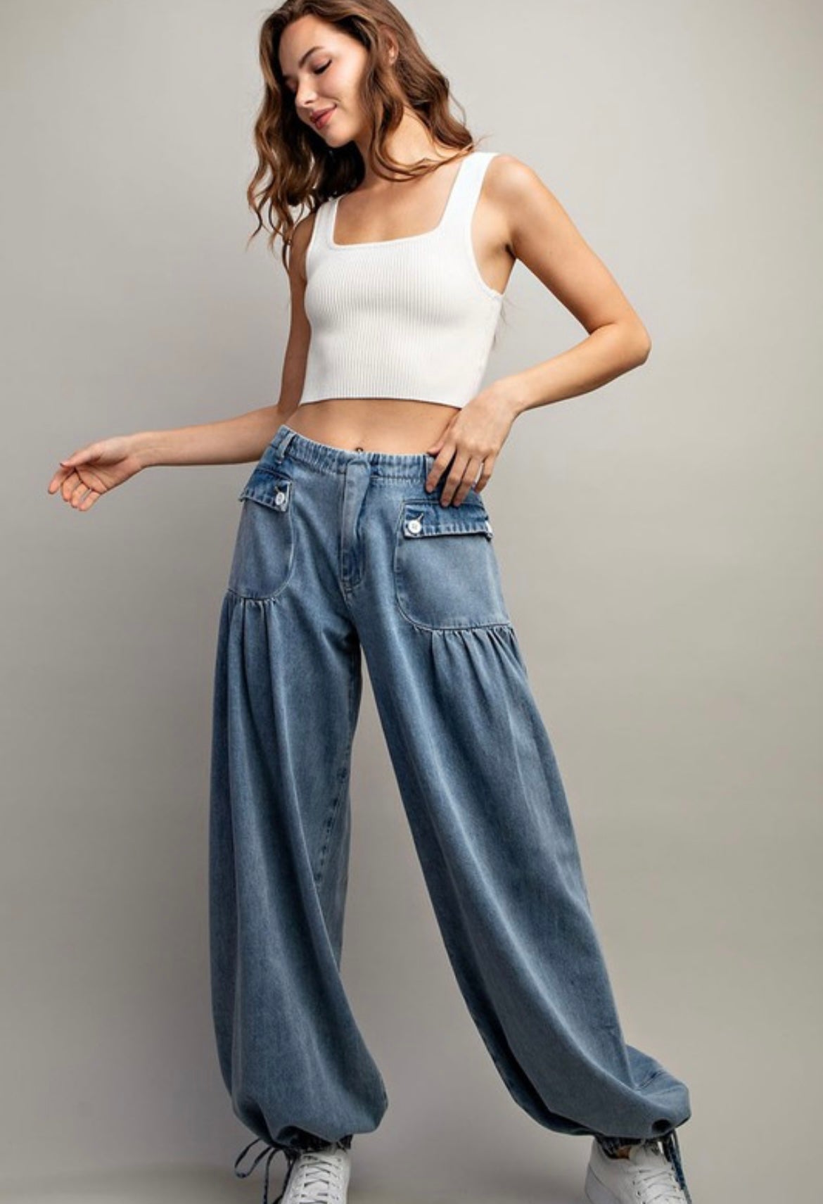 Della Wide Leg Denim