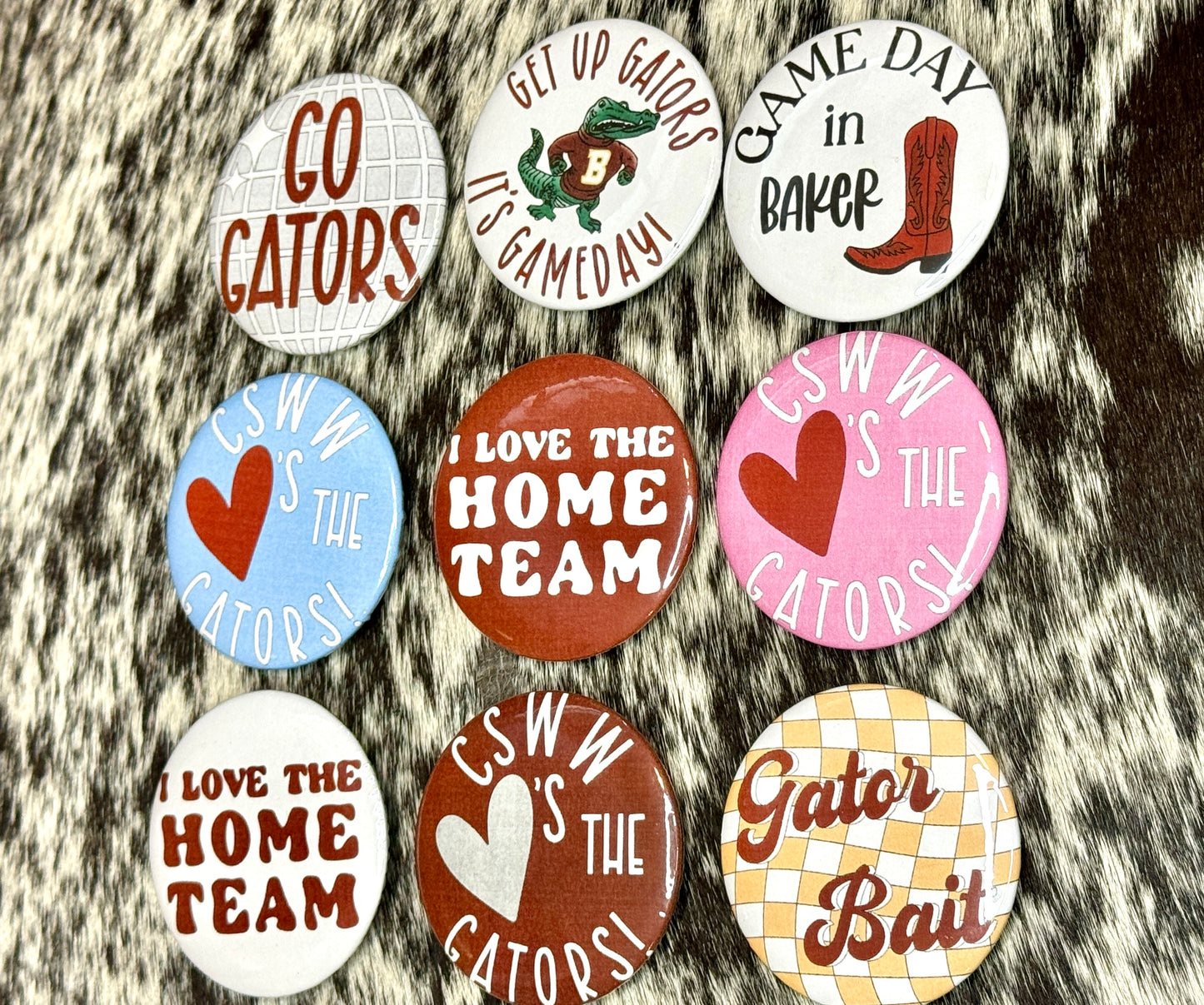 Game Day Buttons