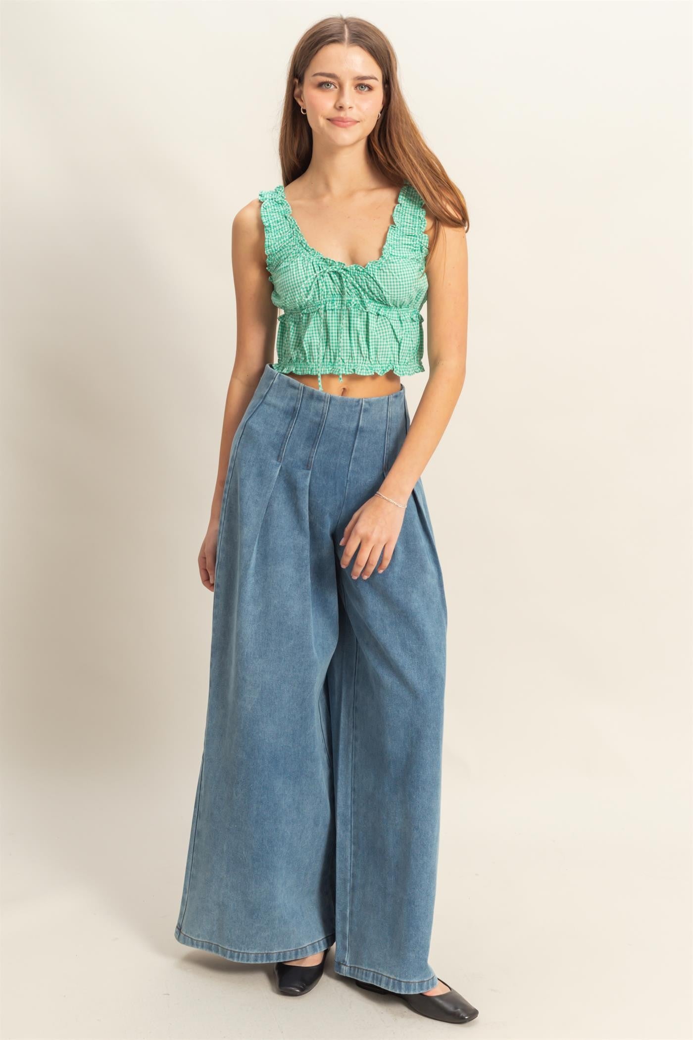 Lainey Wide Leg Denim