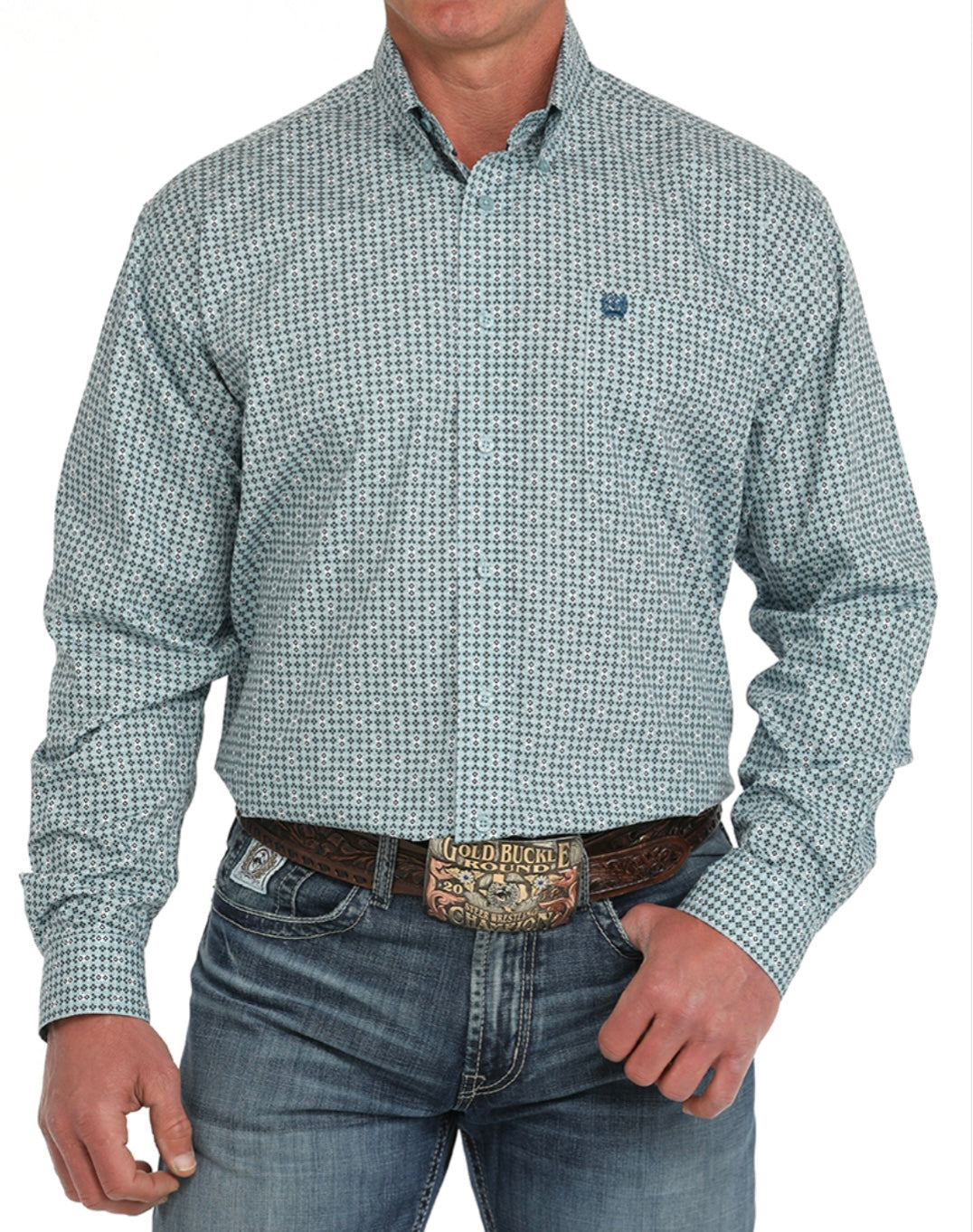 Cinch Dusty Blue Classic Fit