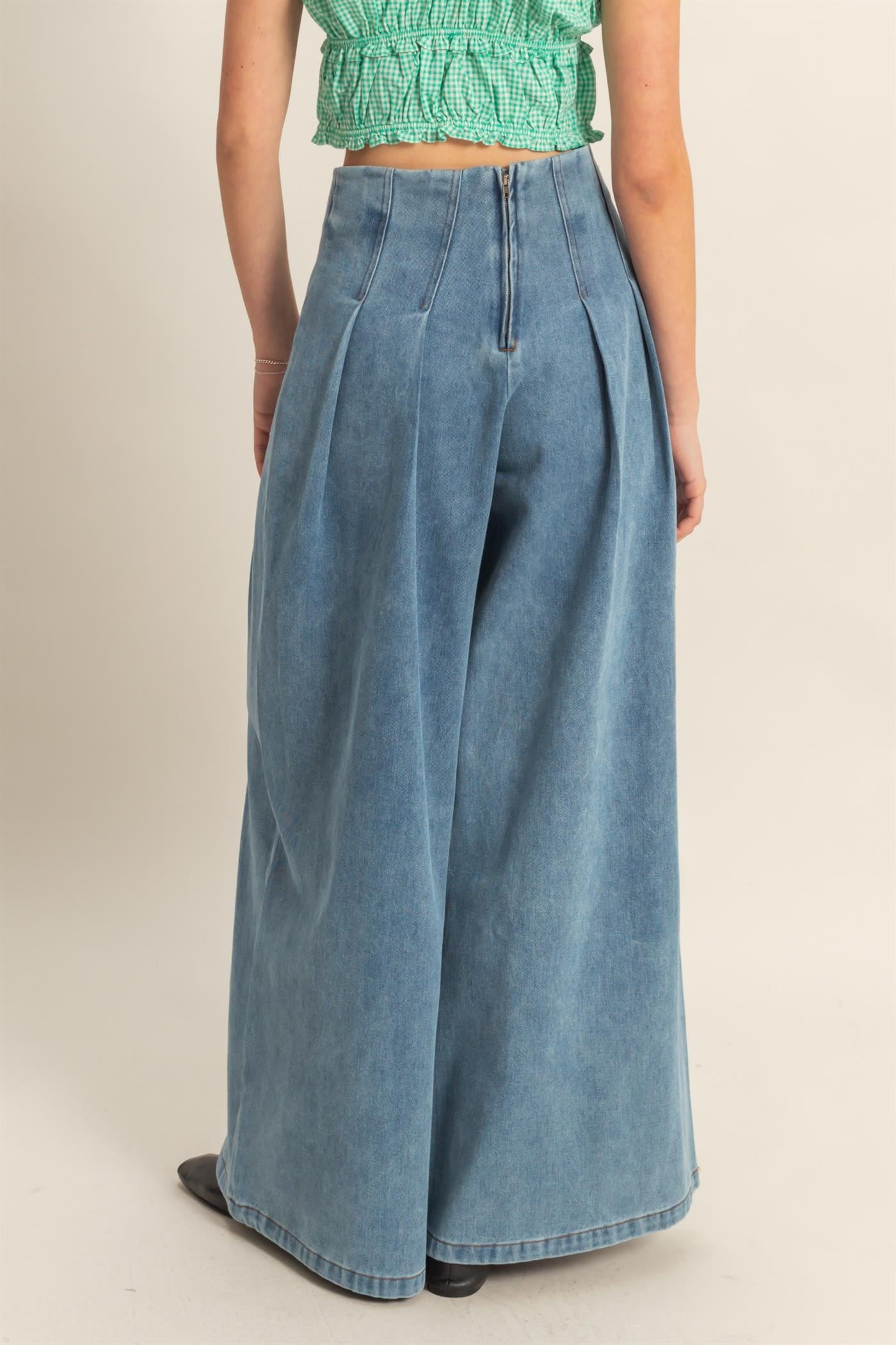 Lainey Wide Leg Denim