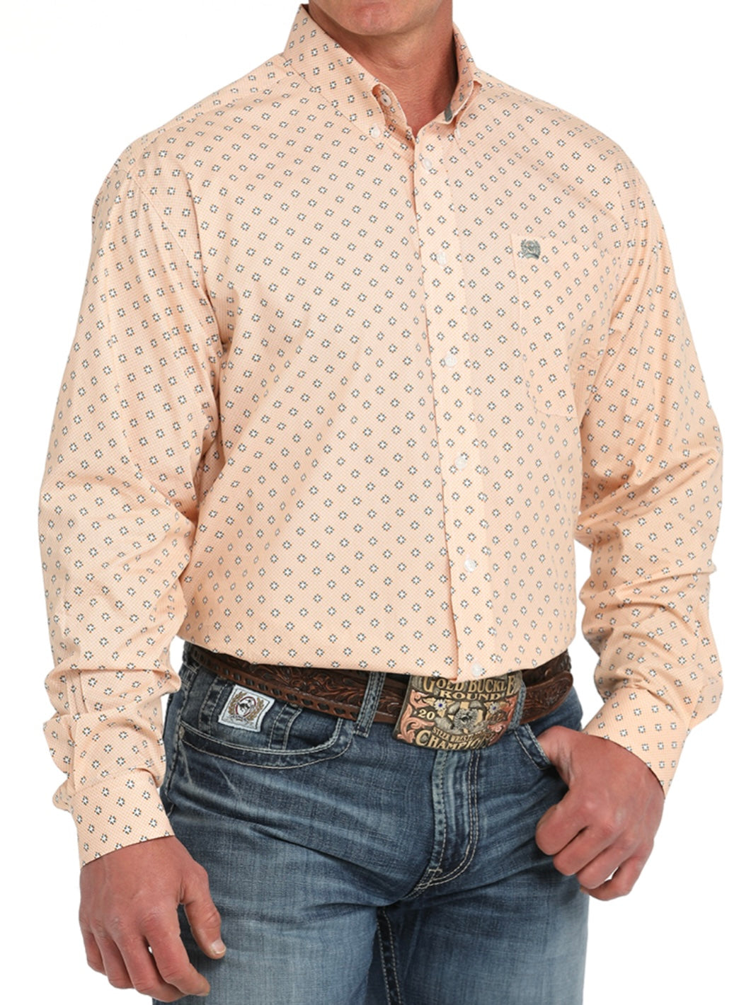 Cinch Faded Orange Classic Fit