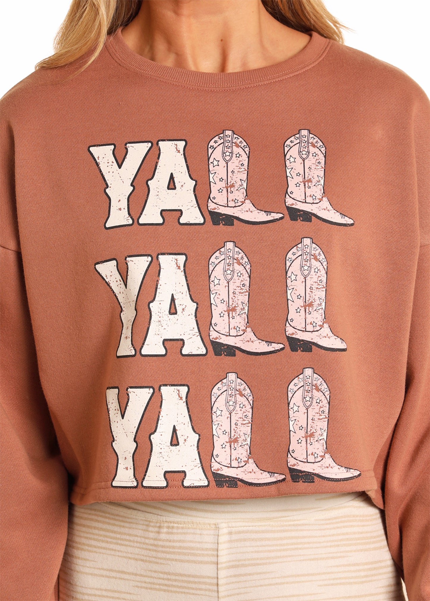 Y’all Boot Graphic Pullover