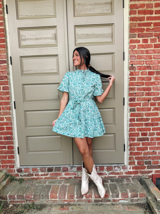 The Derby Blue Dress