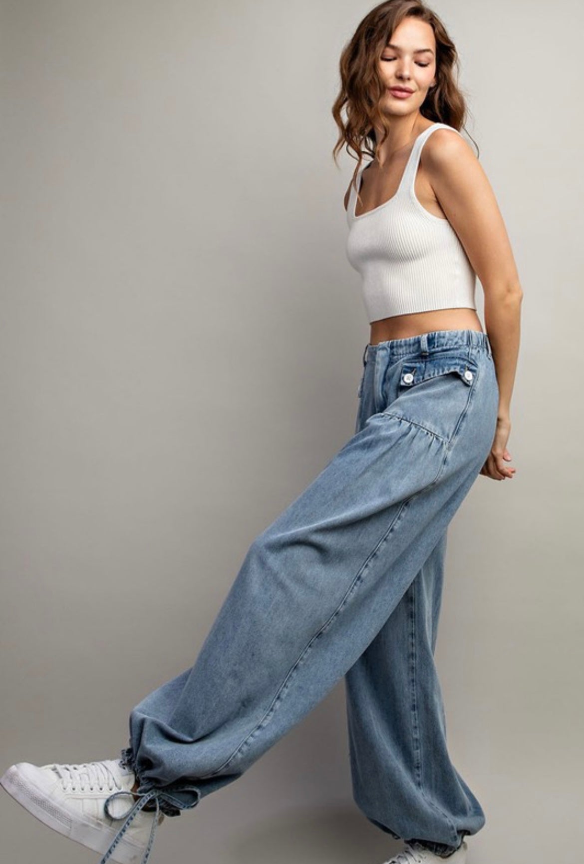 Della Wide Leg Denim