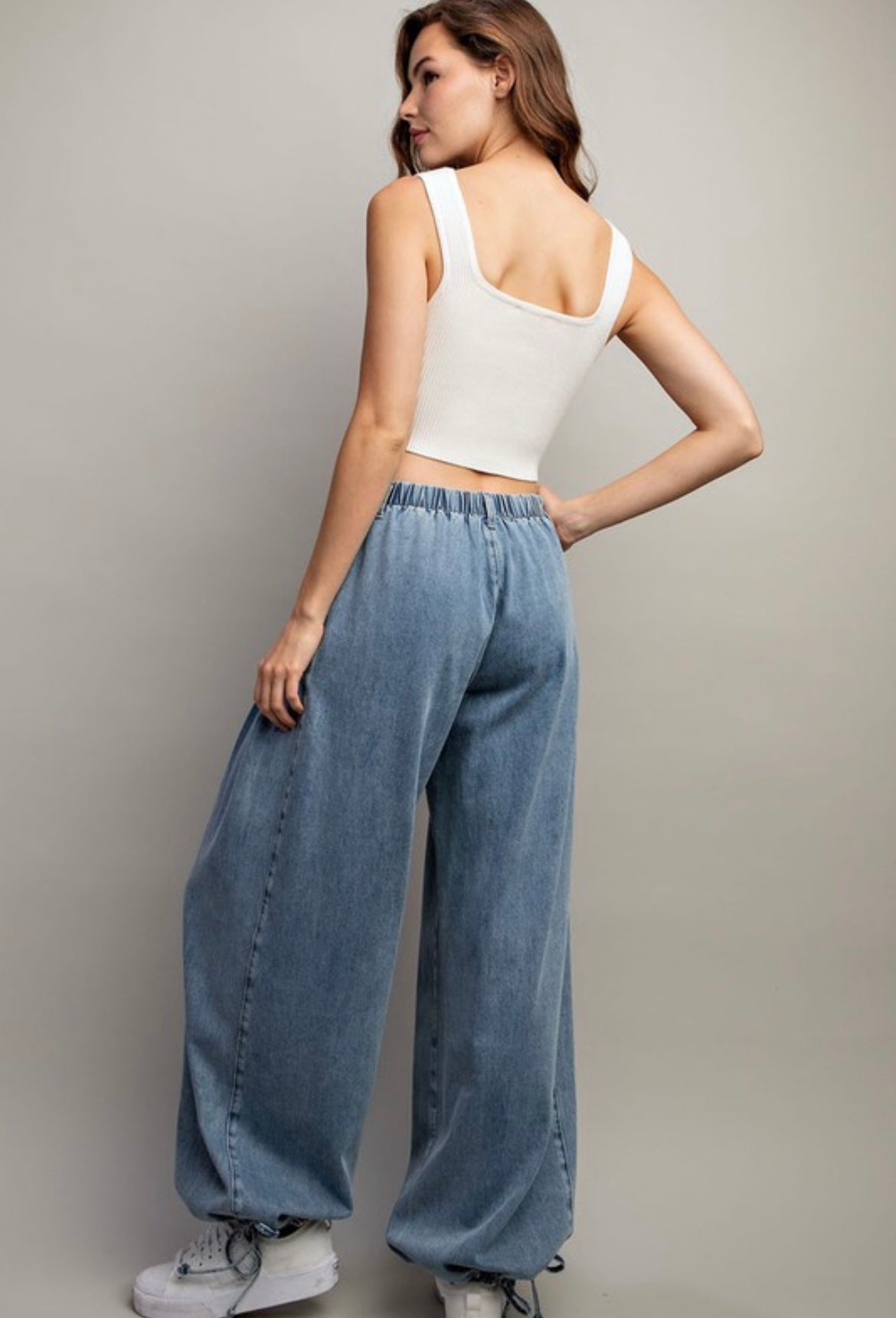 Della Wide Leg Denim