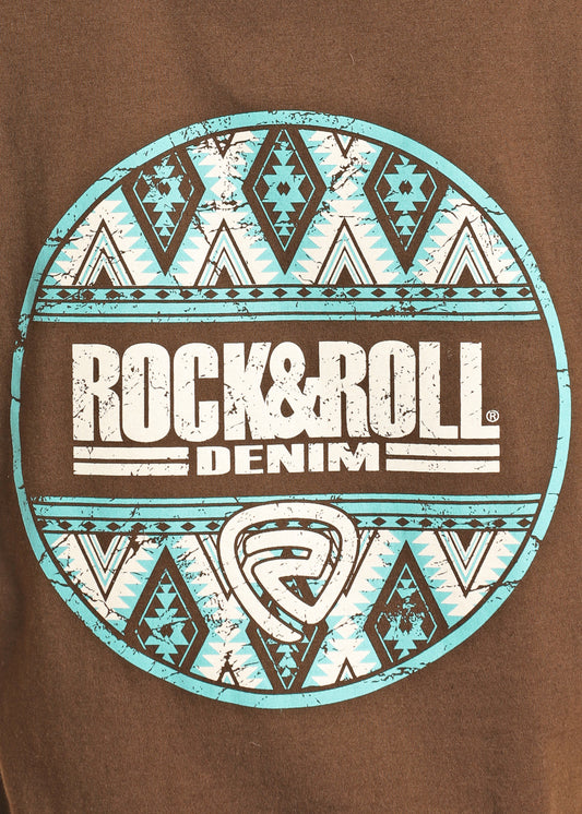 Brown & Teal R&R Graphic Tshirt