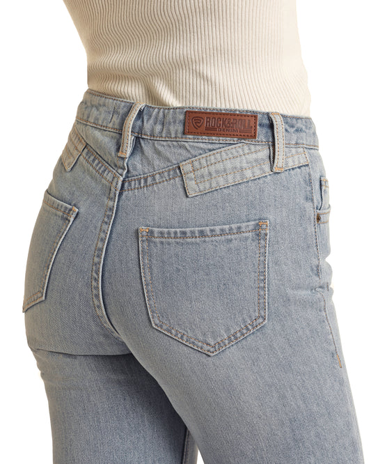 R&R Yoke Detail Highrise Bootcut