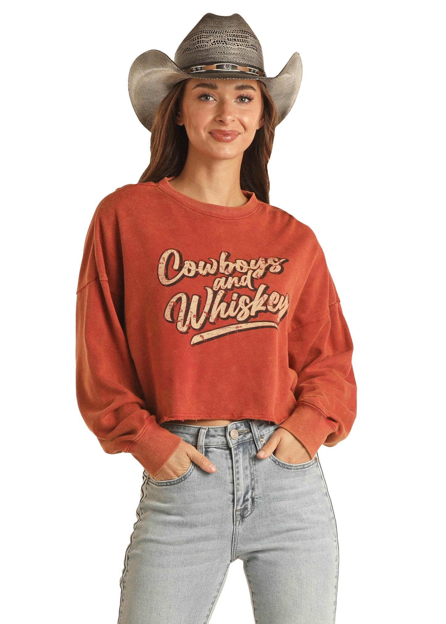 R&R Brick “Cowboys and Whiskey” Cropped
