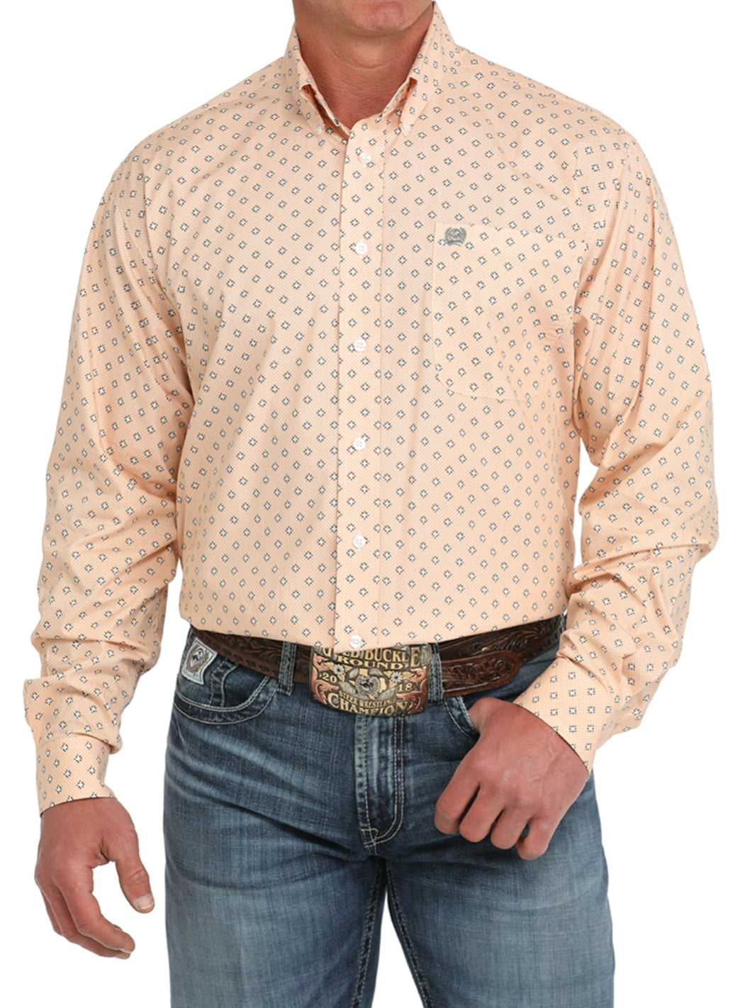 Cinch Faded Orange Classic Fit