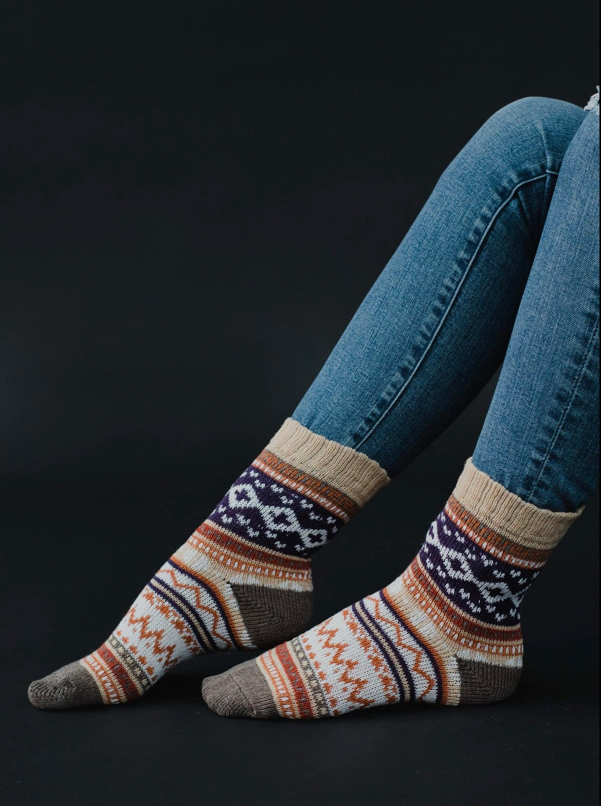 Tan, Brown, Rust Socks – Copper Saddle Western Wear