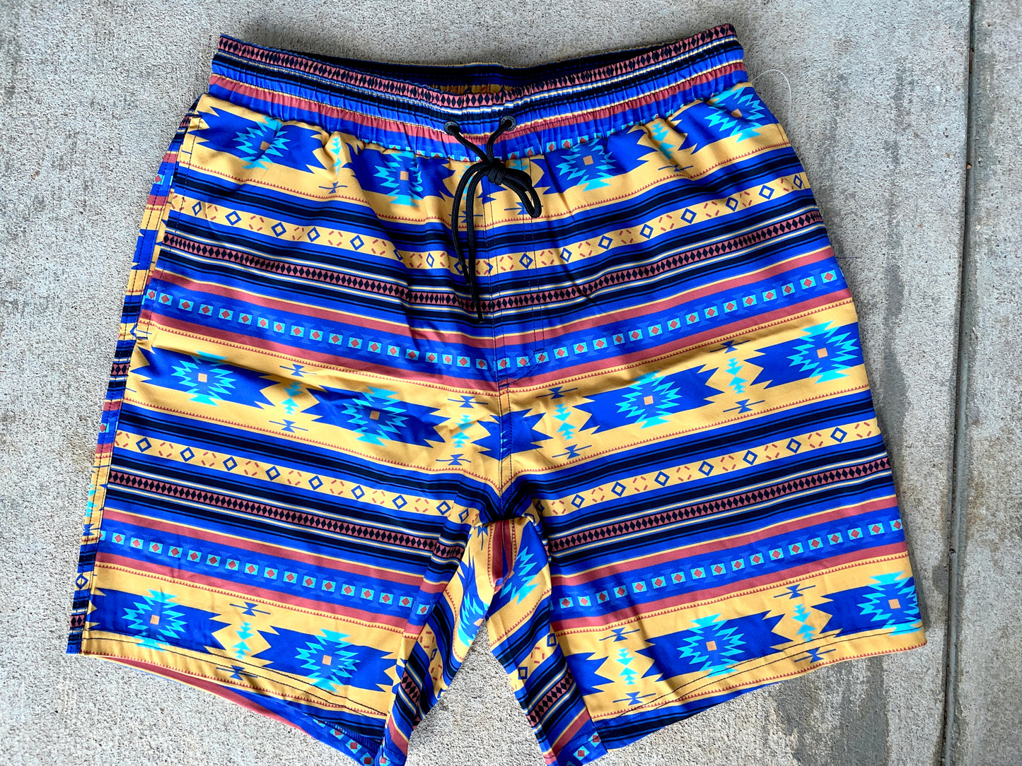 Cinch Amarillo Aztec Swim Trunks