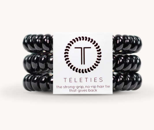 Teleties Jet Black Small