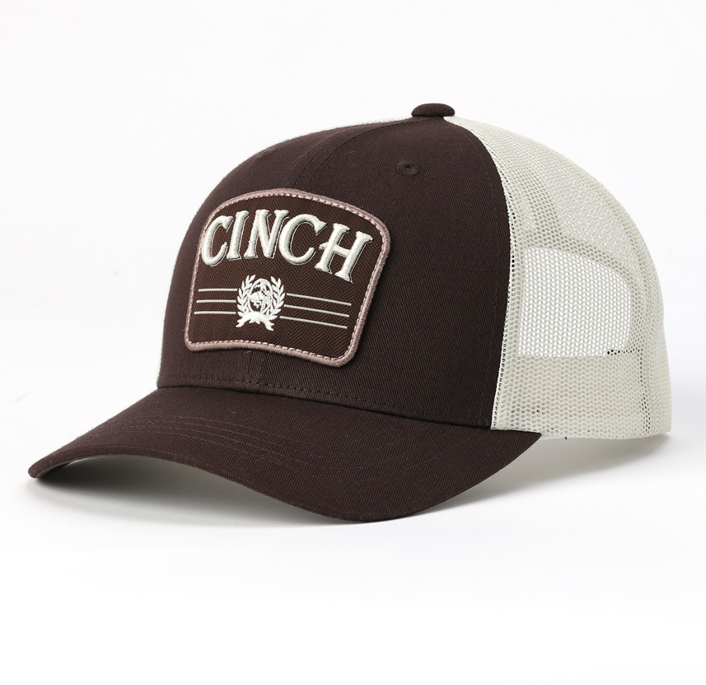 Cinch Brown Trucker Hat