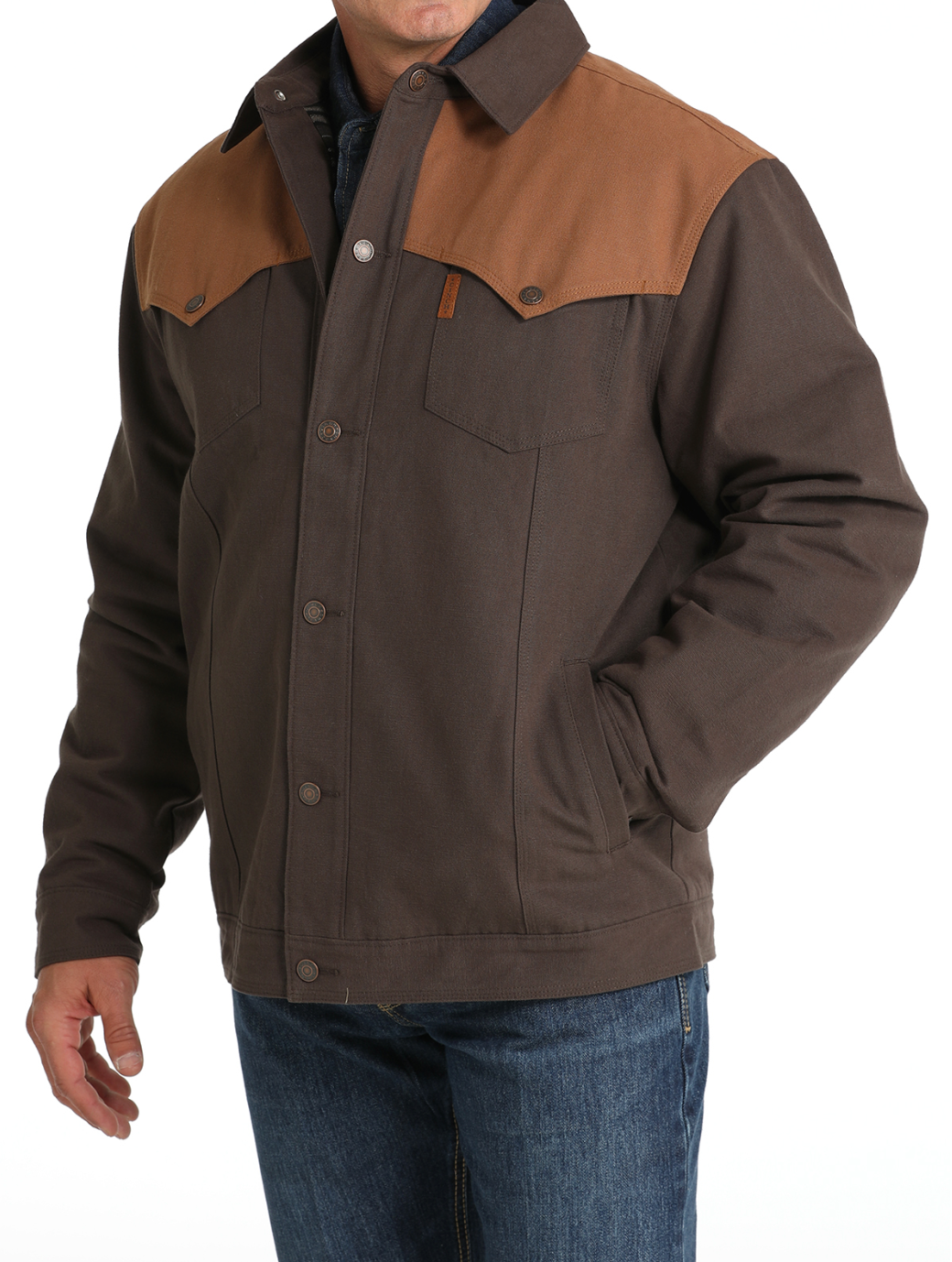 Cinch Yoke Canvas Jacket