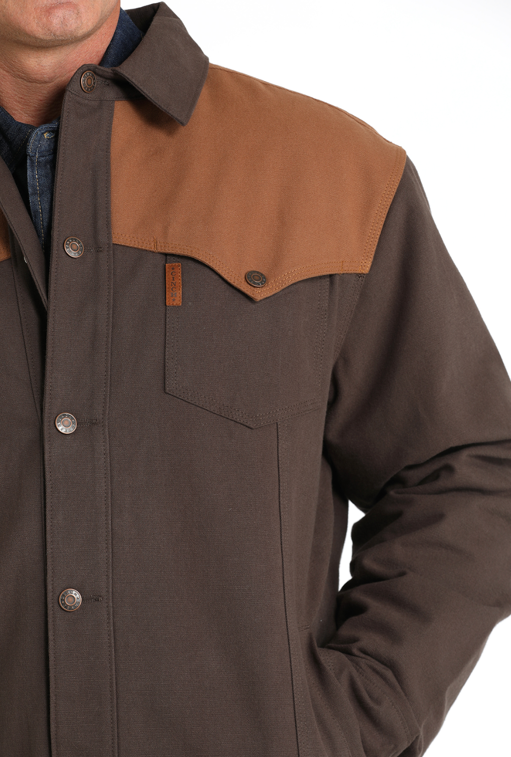 Cinch Yoke Canvas Jacket