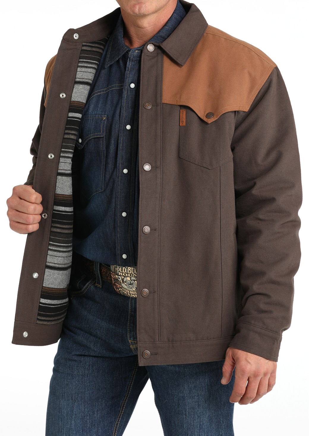 Cinch Yoke Canvas Jacket