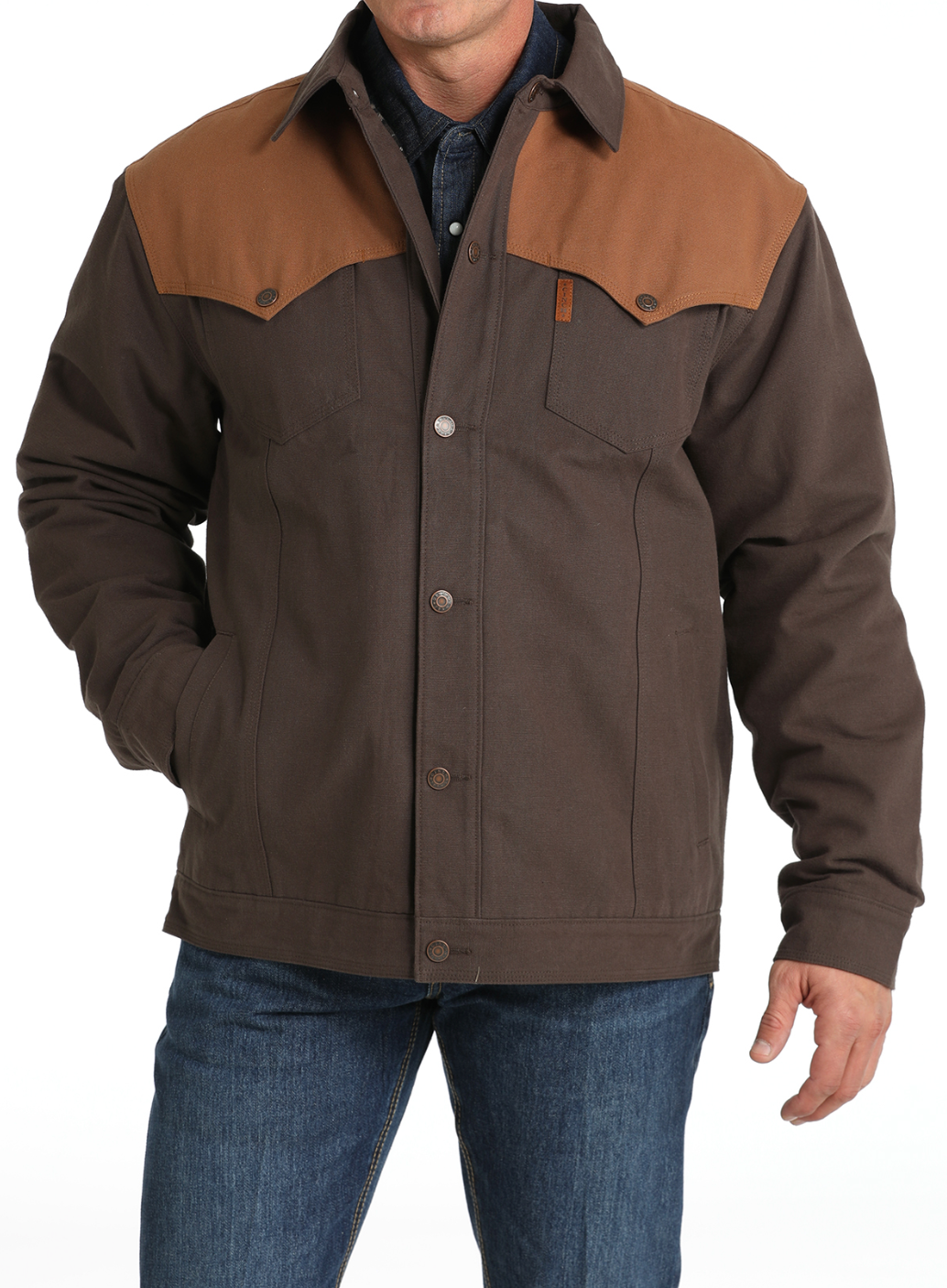 Cinch Yoke Canvas Jacket