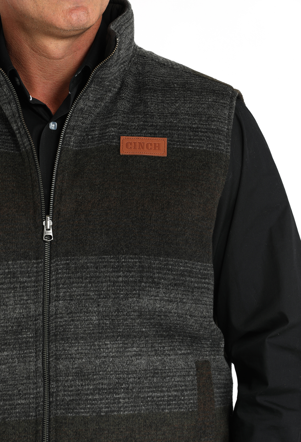 Cinch Charcoal Reversible Vest