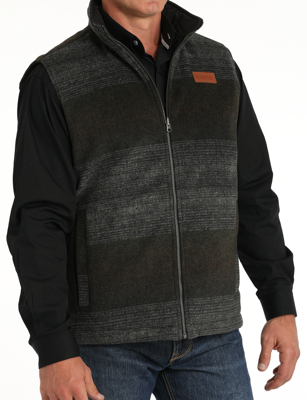 Cinch Charcoal Reversible Vest