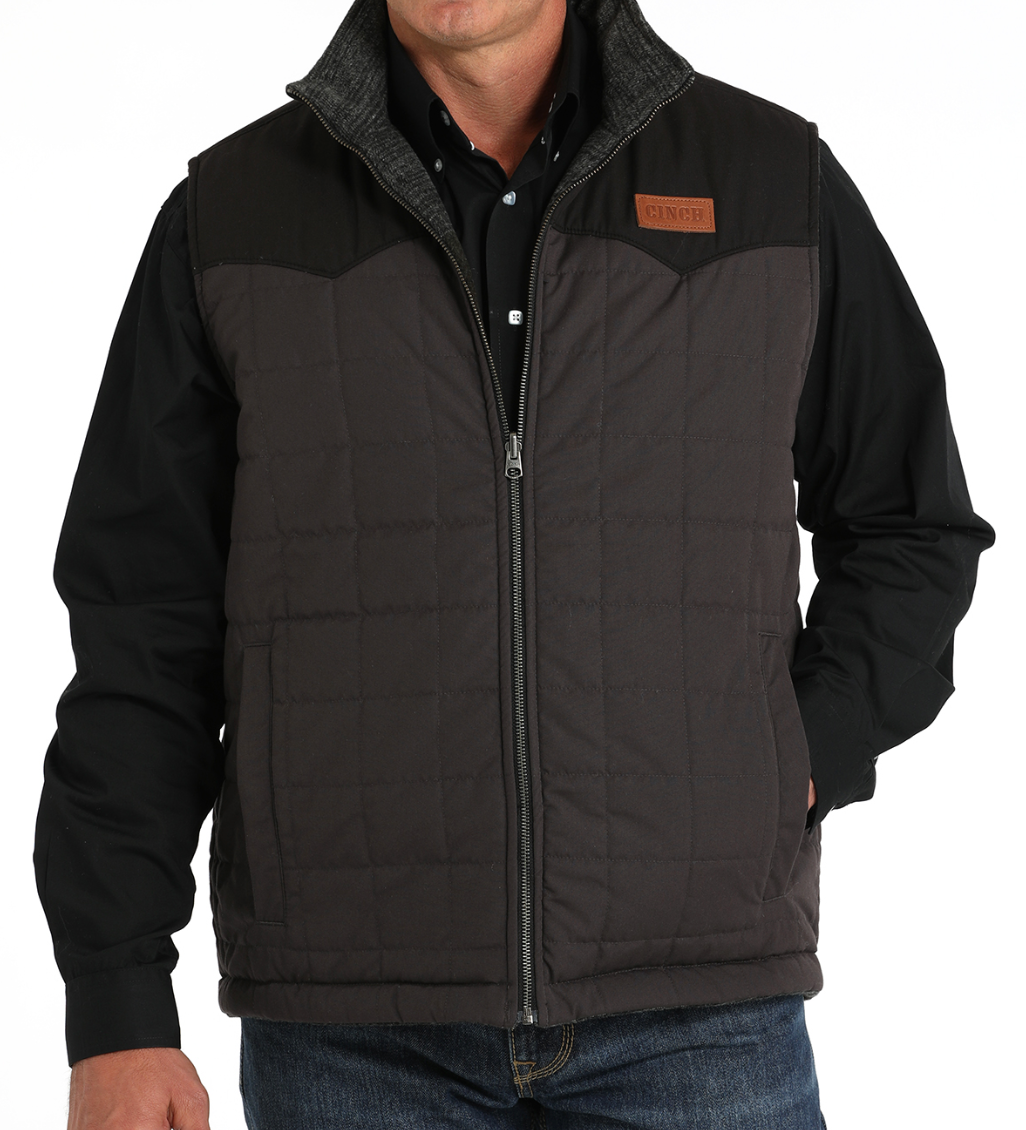 Cinch Charcoal Reversible Vest