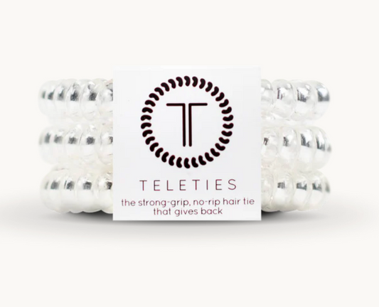 Teleties Crystal Clear Small