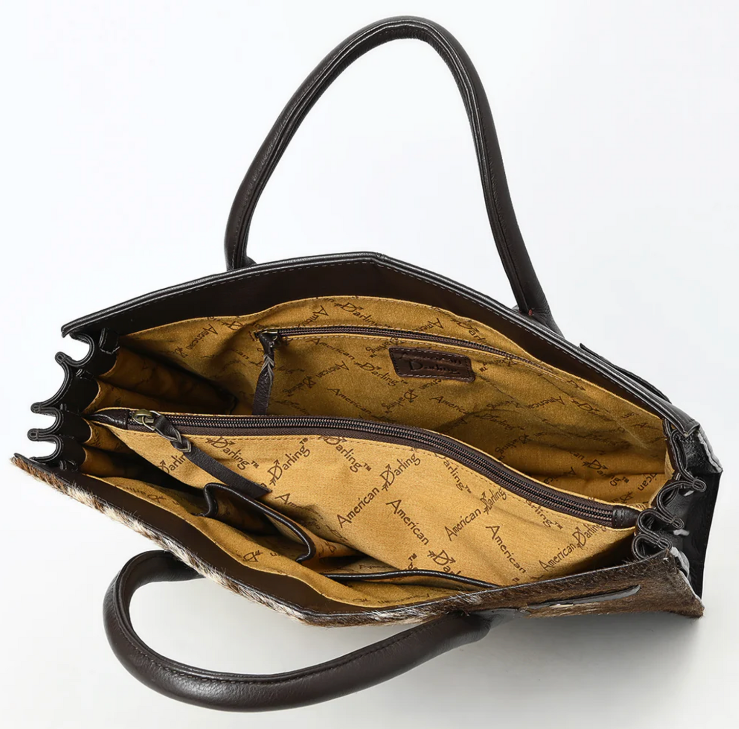 Cowhide Slim Tote